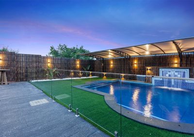 Exotic Bamboo Fencing and Electrical Project 1